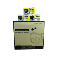 ราคา SMM หน้ากากอนามัย 3 ชั้นรุ่น MASK ONE สีดำ ลัง (YB02707)