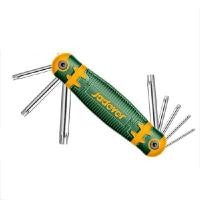 ราคา JADEVER ประแจหกเหลี่ยมหัวทอร์ค T9-T40mm รุ่น JDHK3281 (YB74929)