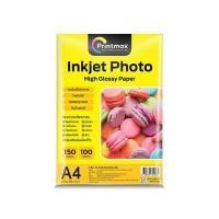 ราคา Printmax กระดาษโฟโต้กลอสซี่อิงค์เจ็ท A4 150แกรม(100แผ่น) (YB96769)