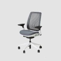 ราคา MODERNFORM เก้าอี้ Ergonomic รุ่น Steelcase SERIES 2 พนักพิงกลาง สีเทาเข้ม โครงขาว (YC03259)