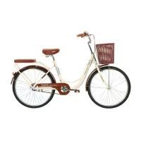 ราคา จักรยานแม่บ้าน ล้อ 24 นิ้ว mama chari รุ่น BIKE0011 (YC32550)