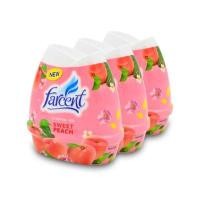 ราคา FARCENT เซ็นท์เต็ดเจล เจลหอมปรับอากาศ 200 กรัม กลิ่นพีช (แพ็ค 3 ชิ้น) (YD05009)