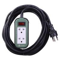 ราคา ปลั๊กพ่วง มอก. 2ช่อง 1สวิทซ์ 10ม โตชิโน PPS315T-10M(GB) (8004140)