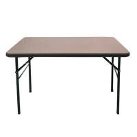 ราคา โต๊ะพับพลาสติกลายหวาย HDPE FONTE รุ่น COCO RAK-120D สีน้ำตาล (Y021896)