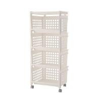 ราคา ชั้นวางของแบบมีล้อ 4 ชั้น DKW HH-1070/4W (สีขาว) (Y096764)