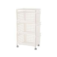 ราคา ชั้นวางของแบบมีล้อ 3 ชั้น DKW HH-1070/3W (สีขาว) (Y096765)