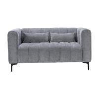 ราคา INDEX LIVING MALL โซฟาผ้า 2 ที่นั่ง รุ่นเลนนี่ สีเทาเข้ม (YA36689)