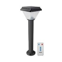 ราคา PHILIPS โคมไฟเสาสนามโซลาร์เซลล์ พร้อมรีโมต 2.2W Warm White (YB01525)