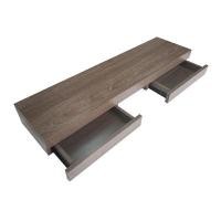 ราคา KASSA HOME แผ่นชั้นไม้ซ่อนขา พร้อมลิ้นชัก 2 ช่อง รุ่น HT-TL2202-OK สีโอ๊ก (YC07649)