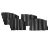 ราคา ม่านบังแดดในรถยนต์ แบบแม่เหล็ก สำหรับรถยนต์ 4 ประตู ขนาด 45x70cm/45x75cm (เซต 4 ชิ้น) (YC29095)