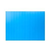 ราคา แผ่นพลาสติกลูกฟูก 2 มม. 49x65 ซม. ฟ้า แพลนโก F1-PB1 (5004127)