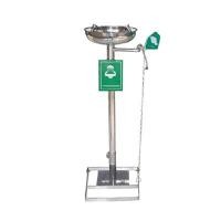 ราคา อ่างล้างตาฉุกเฉิน เเบบตั้งพื้น เท้าเหยียบ ชาเก้ SS-E150 สแตนเลส304 มีมือผลักเปิด-ปิด (Y075833)