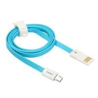 ราคา PISEN สายชาร์จ Micro USB รุ่น Noodle Data Charging ยาว 800 มม. สีฟ้า (Y074748)