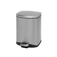 ราคา SBD-06E ถังขยะสเตนเลส แบบเท้าเหยียบ ทรง D 6 ลิตร (Y002602)