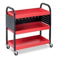 ราคา TOOLMAX ตู้เครื่องมือเคลื่อนที่ 3 ชั้น รุ่น TC-16 D020600059 สีดำ-แดง (Y002887)