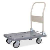 ราคา JUMBO รถเข็นพื้นพลาสติกชั้นเดียว มือจับข้างเดียวพับได GP-210J (Y010348)