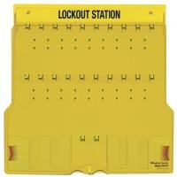 ราคา Padlock Station lockout ขนาด 20 แม่กุญแจ Master Lock (Y015535)