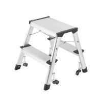 ราคา AL2-บันไดอะลูมิเนียม 2 ทาง 2 ขั้น ติดล้อ 150 กก (Y017903)