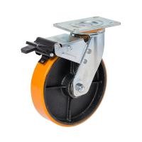 ราคา Z07 ล้อ PUt กระทะเหล็กหล่อ 150 มม. ล้อเป็น+เบรก D (Y017881)