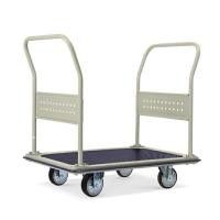 ราคา HB-212JT รถเข็นพื้นเหล็กชั้นเดียว แบบติดแผงแขวน มือจับ (Y037846)