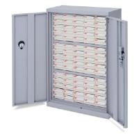 ราคา CD75D ตู้ใส่กล่องอะไหล่ ประตูบานเปิด พร้อมกล่องอะไหล่ ABS 75 ช่อง (Y079502)