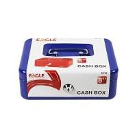 ราคา ตู้เซฟใส่เงินแบบพกพาขนาดเล็ก 8878S สีน้ำเงิน อีเกิ้ล 8878S (Y085357)