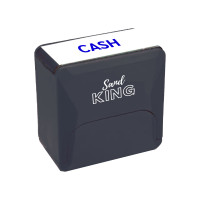 ราคา ตรายางหมึกในตัว "CASH" แซนด์คิง สีดำ 38 x 14 mm (Y098841)