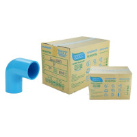 ราคา ข้องอพีวีซี ข้องอหนา PVC 90องศา ขนาด 2" (2นิ้ว) DSAI ดีเอสเอไอ 1 ลัง (YA02626)