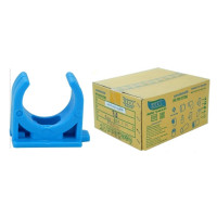 ราคา คลิปจับท่อพีวีซีก้ามปู PVC ขนาด 3/4"" (6 หุน) DSAI ดีเอสเอไอ (500 ตัว/กล่อง) (YA02816)