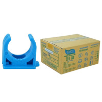 ราคา คลิปจับท่อพีวีซีก้ามปู PVC ขนาด 1/2" (4 หุน) DSAI ดีเอสเอไอ (600 ตัว/กล่อง) (YA02815)