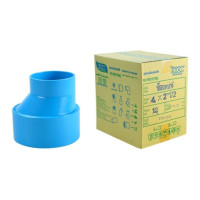 ราคา ข้อต่อบางลดพีวีซี PVC ขนาด 4"x2.1/2" (4นิ้ว ลด 2นิ้วครึ่ง) DSAI ดีเอสเอไอ (12 ตัว/กล่อง) (YA02836)