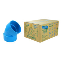ราคา ข้องอบาง 45 พีวีซี PVC ขนาด 4" (4นิ้ว) DSAI ดีเอสเอไอ (25 ตัว/กล่อง) (YA02844)