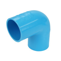 ราคา DSAI ข้องอพีวีซี ข้องอหนา PVC 90องศา ขนาด 2.1/2" (2นิ้วครึ่ง) 1 เเพ็ค (YA02893)