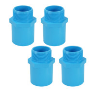 ราคา DSAI ข้อต่อเกลียวนอกพีวีซี PVC ขนาด 2" (2 นิ้ว) 1 เเพ็ค (YA03173)