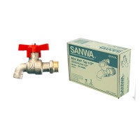 ราคา ก๊อกซันวา SANWA มินิก๊อก ขนาด 1/2 (สี่หุน) ทองเหลือง 1 กล่อง (YA03338)