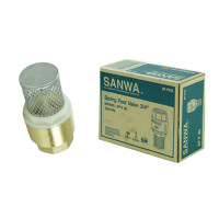 ราคา สปริงฟุตวาล์วซันวา SANWA ขนาด 3/4 (6หุน) ทองเหลือง 1 กล่อง (YA03362)