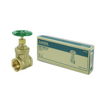 ราคา ประตูน้ำ ซันวา SANWA ขนาด 3/4 (6หุน) ทองเหลือง 1 กล่อง (YA03373)