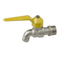 ราคา ก๊อกซันวา SANWA แฟนซีสีเหลือง ขนาด 1/2 (สี่หุน) ทองเหลือง จำนวน 1 ชิ้น (YA03396)