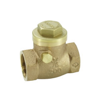 ราคา สวิงเช็ควาล์วซันวา SANWA ขนาด 3/4 (หกหุน) ทองเหลือง จำนวน 1 ชิ้น (YA03467)