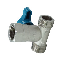 ราคา มินิบอลวาล์ว ผมผ.ซันวา SANWA ขนาด 1/2 (4หุน) ทองเหลือง จำนวน 1 ชิ้น (YA03479)