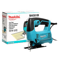 ราคา เลื่อยจิ๊กซอร์MAKITA รุ่น M4301B กำลังไฟฟ้า 450 วัตต์ ความยาวช่วงชัก 18มม. ตัดโลหะ 6มม.ตัดไม้ 65มม. (YA03709)