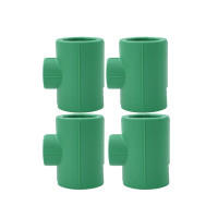 ราคา สามทางลด 1 x 1/2" (1นิ้วลด4หุน) ขนาด 32x20 มิล ไทย พีพีอาร์ THAI PPR จำนวน4ตัว/แพ็ค (YA03799)