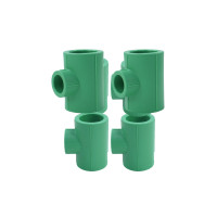 ราคา สามทางลด 1.1/4 x 1" (1นิ้ว2หุนลด1นิ้ว) ขนาด 40x32 มิล ไทย พีพีอาร์ THAI PPR จำนวน4ตัว/แพ็ค (YA03803)