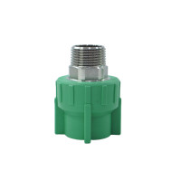 ราคา ข้อต่อตรงเกลียวนอก ขนาด 50x(เกลียว1.1/2") ไทย พีพีอาร์ THAI PPR จำนวน1ตัว/แพ็ค (YA03829)