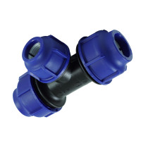 ราคา สามทางลดพีอี PE UHM ขนาด 63x50 มิล (2นิ้ว)x(1.1/2นิ้ว) จำนวน 1 ตัว/แพ็ค (YA03976)