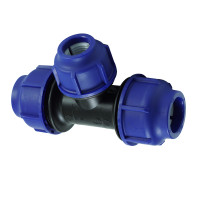 ราคา สามทางลดพีอี PE UHM ขนาด50x32 มิล (1.1/2นิ้ว)x(1นิ้ว) จำนวน 1 ตัว/แพ็ค (YA03975)