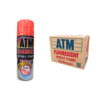 ราคา สีสเปรย์อเนกประสงค์ เอทีเอ็ม (ATM SPRAY) NO.F2 FLUORESCENT RED สีสะท้อนแสง สีแดงสะท้อนแสง จำนวน 1 ลัง (12 กระป๋อง) (YA04016)