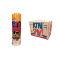 ราคา สีสเปรย์อเนกประสงค์ เอทีเอ็ม (ATM SPRAY) NO.A118 Primer Yellow สีรองพื้นอะลคิลิคเหลือง จำนวน 1 ลัง (12 กระป๋อง) (YA04024)