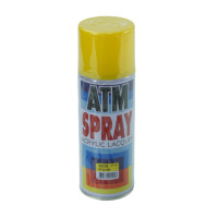 ราคา สีสเปรย์อเนกประสงค์ เอทีเอ็ม (ATM SPRAY) NO.A218 YELLOW สีเหลือง จำนวน 1 กระป๋อง (YA04037)