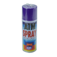 ราคา สีสเปรย์อเนกประสงค์ เอทีเอ็ม (ATM SPRAY) NO.A240 VIOLET สีไวโอเล็ต จำนวน 1 กระป๋อง (YA04047)